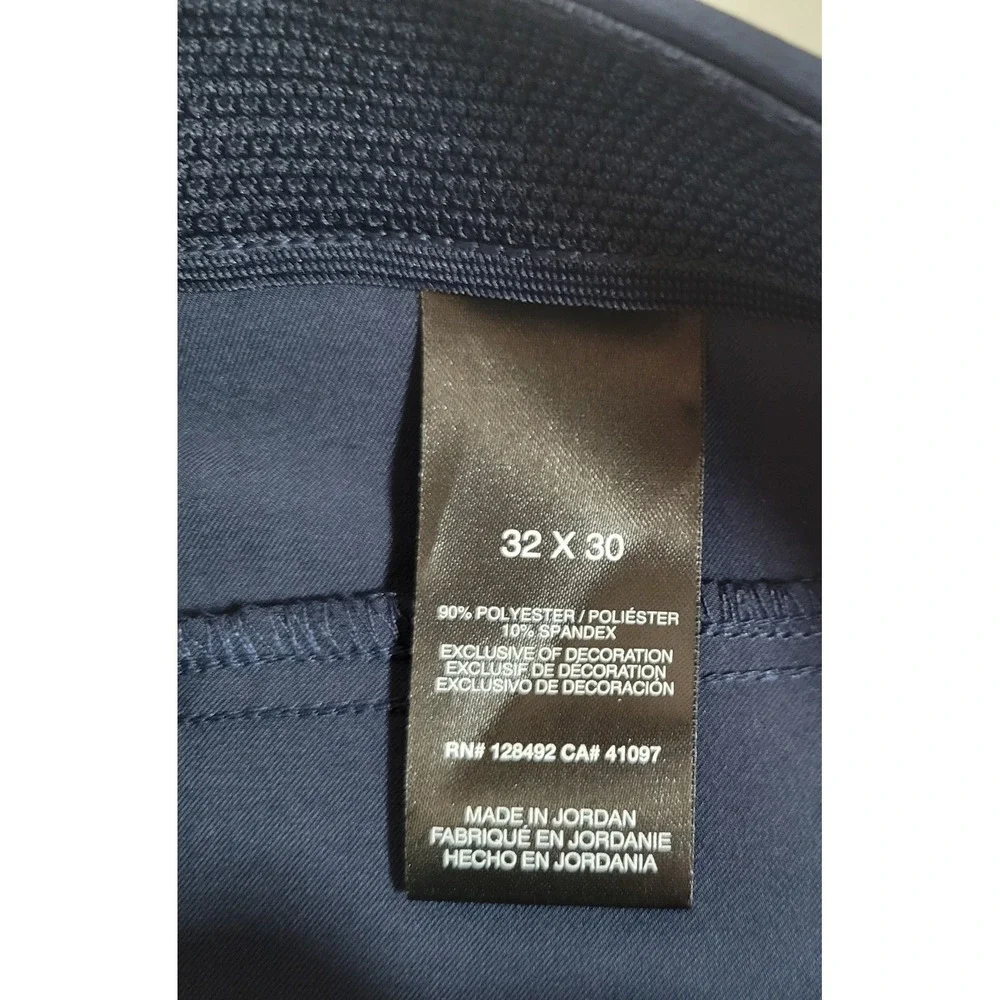 Greg Norman Pants Mens‎ Size 32 x 30 Blue 5-Pocket New NWT Stretch 1408